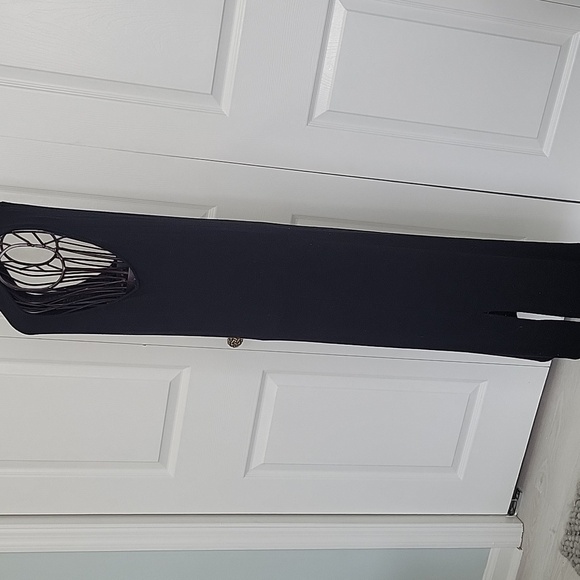 Cherish Brand Black Sleeveless T-shirt Maxi Dress Size Small - Picture 3 of 5